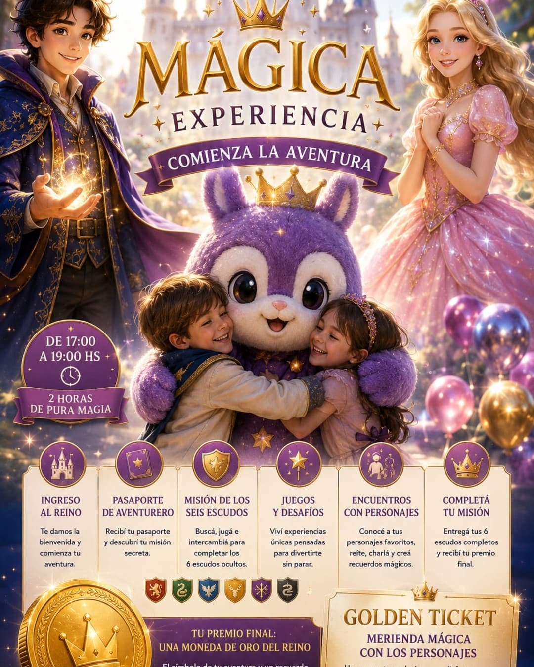 Merienda con Princesas y Superheroes, Grand Brizo Hotel