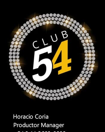 CLUB 54 - FIESTA RETRO