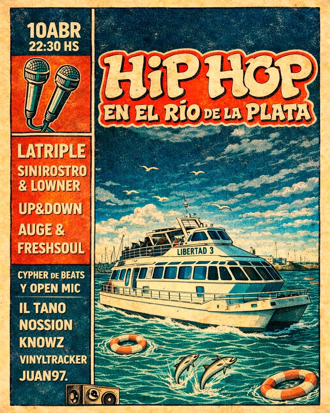 CATAMARAN HIP HOP +18